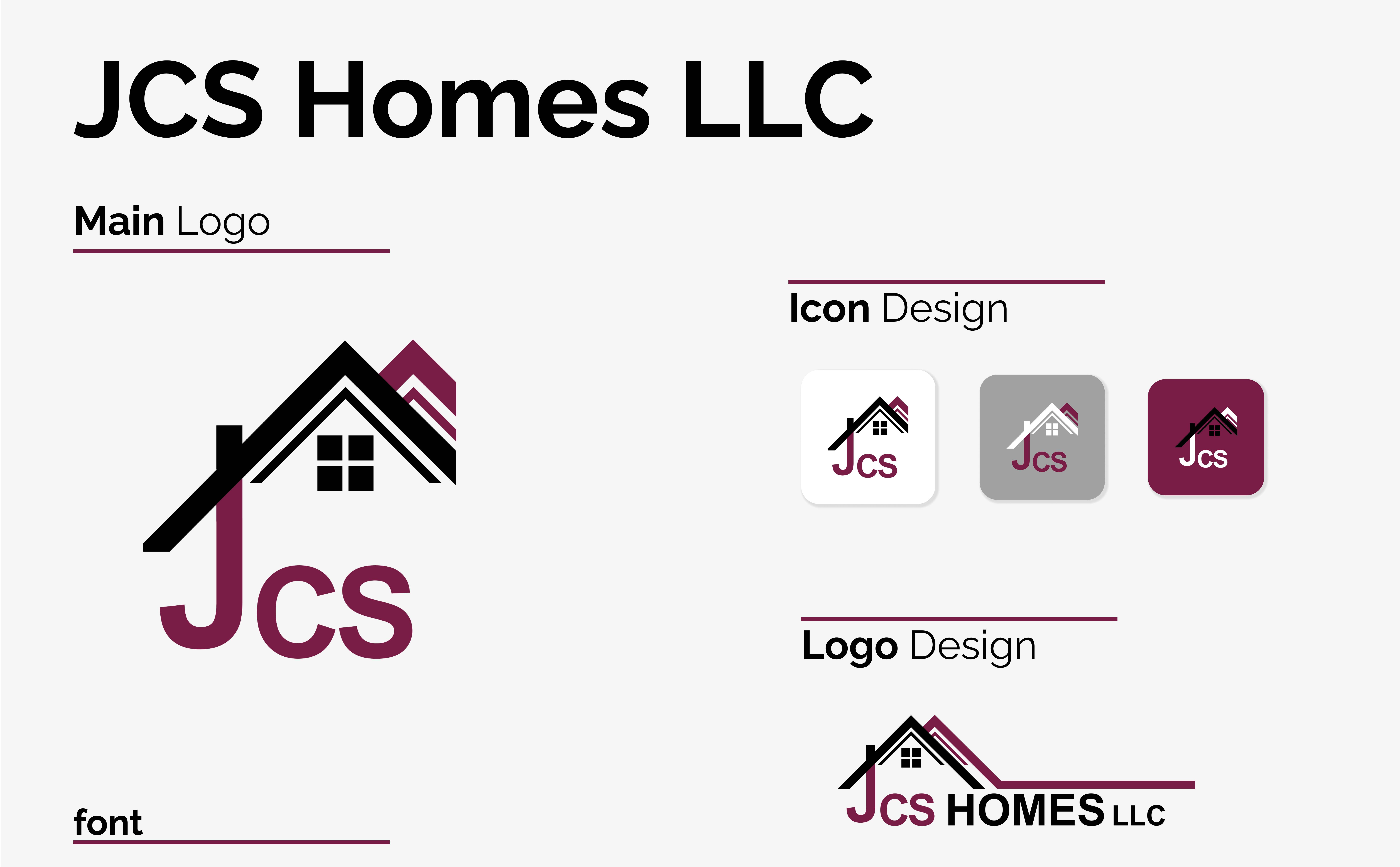 JCS Homes LLC Branding